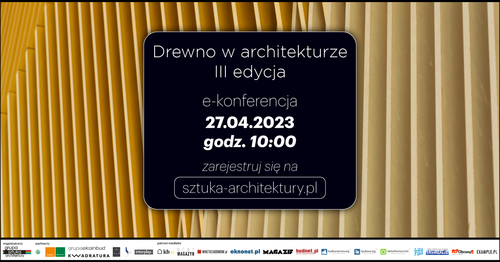 E-konferencja: Drewno w architekturze